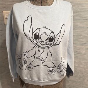 Disney Light Gray Stitch Top
